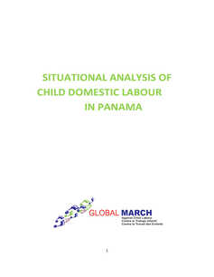 Situational Analysis of Child Domestic Labour in Panama
